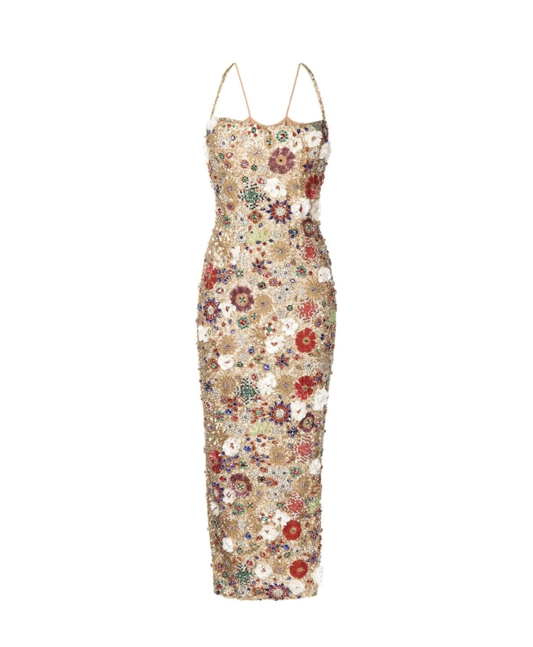 Rachel Gilbert Francesca Gown Gold Size 12 by Rachel Gilbert available for hire in Hampton East, VIC