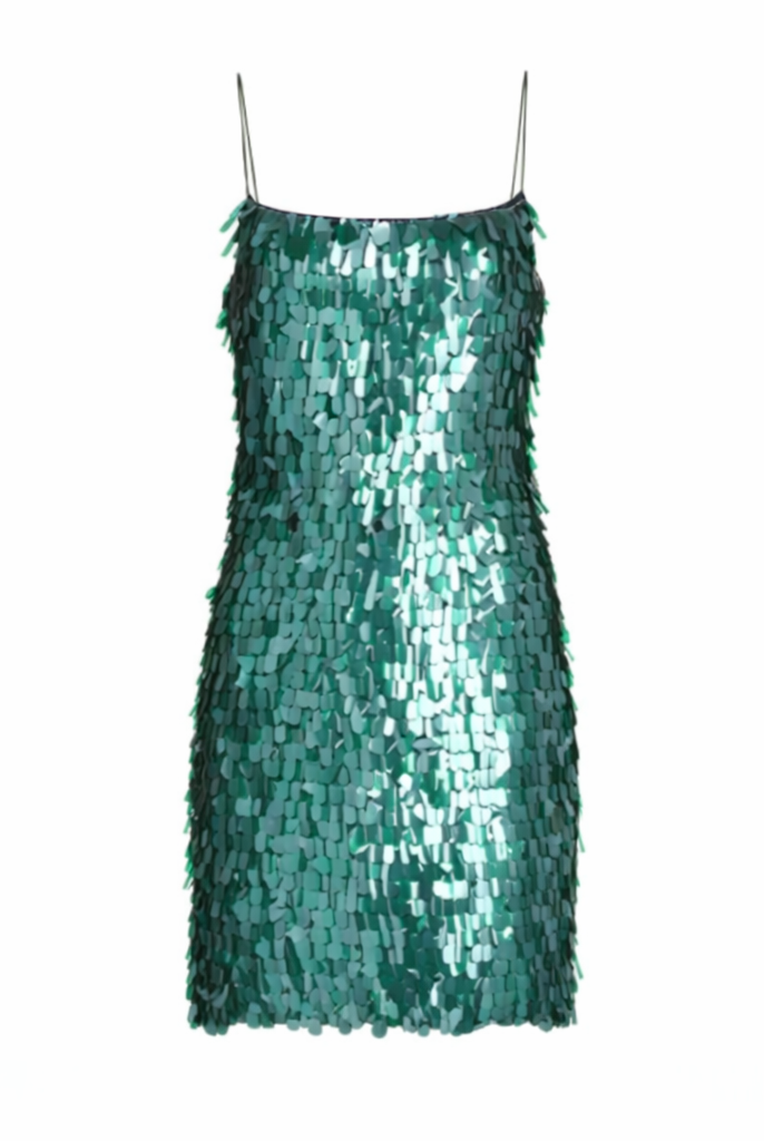 Rachel Gilbert Taylah Mini Green 0/AU6 by Rachel Gilbert available for hire in Hampton East, VIC