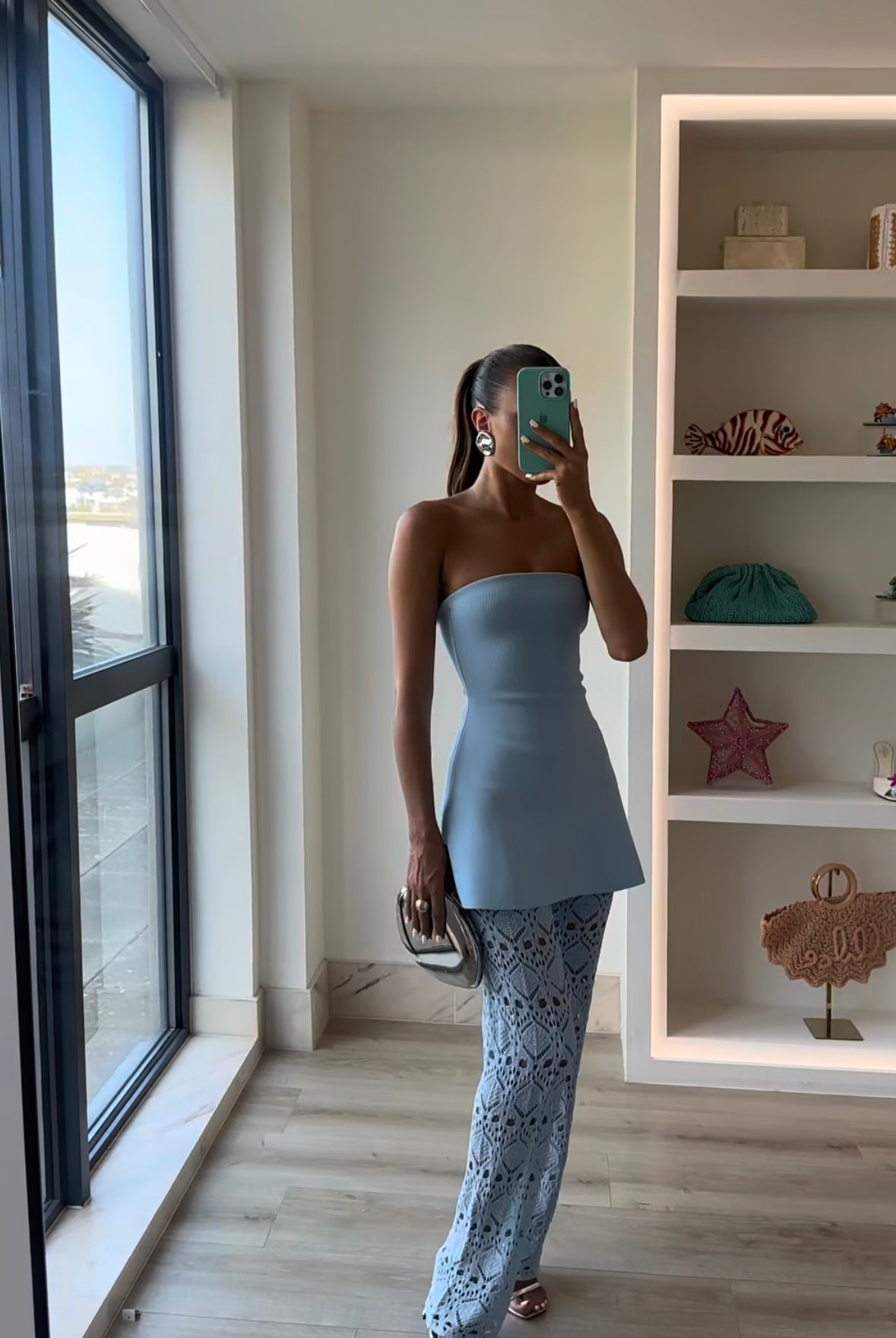 Blue Set by Meshki available for hire in Bondi, NSW