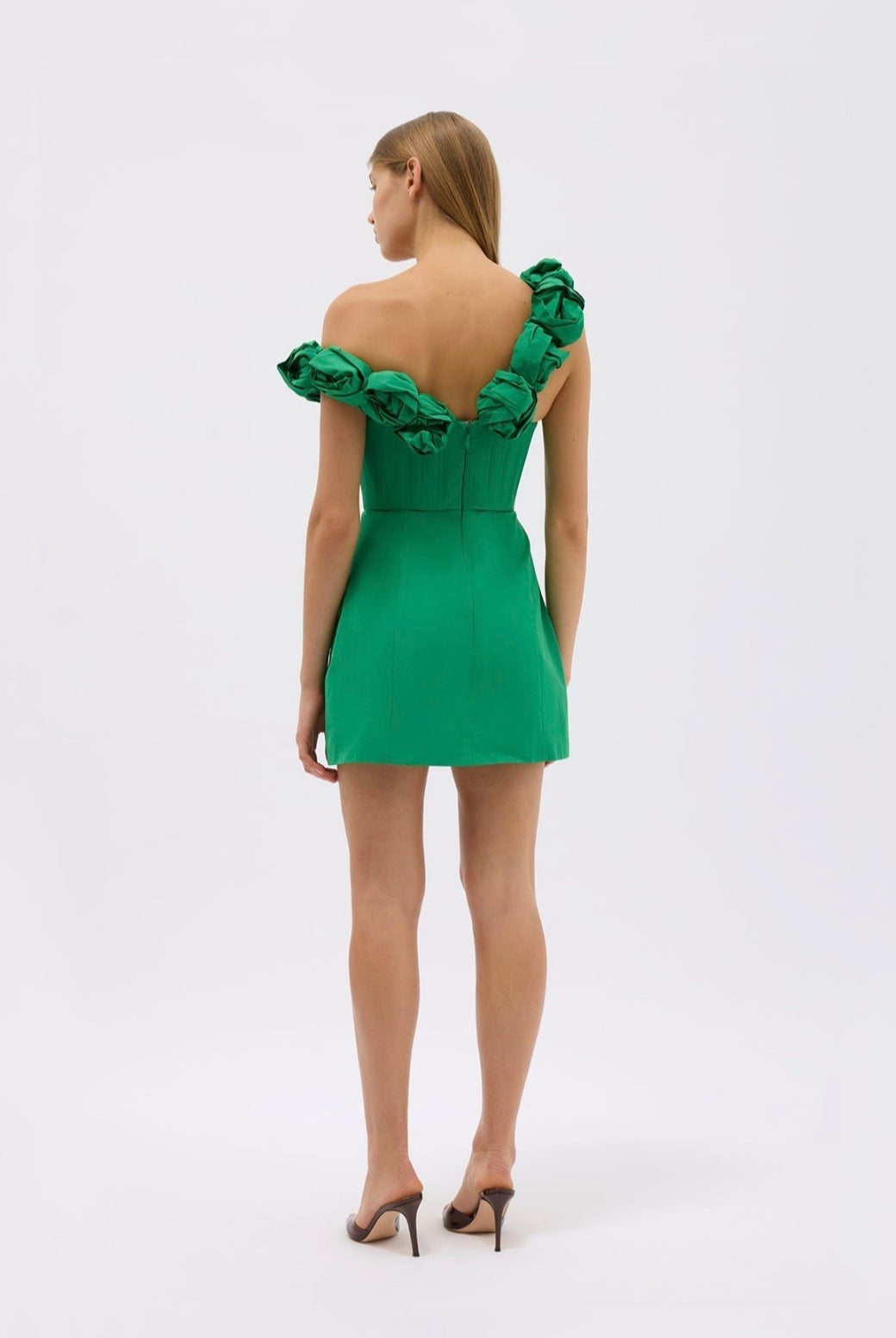 Rachel Gilbert Henley Mini Green 1/AU8 by Rachel Gilbert available for hire in Hampton East, VIC