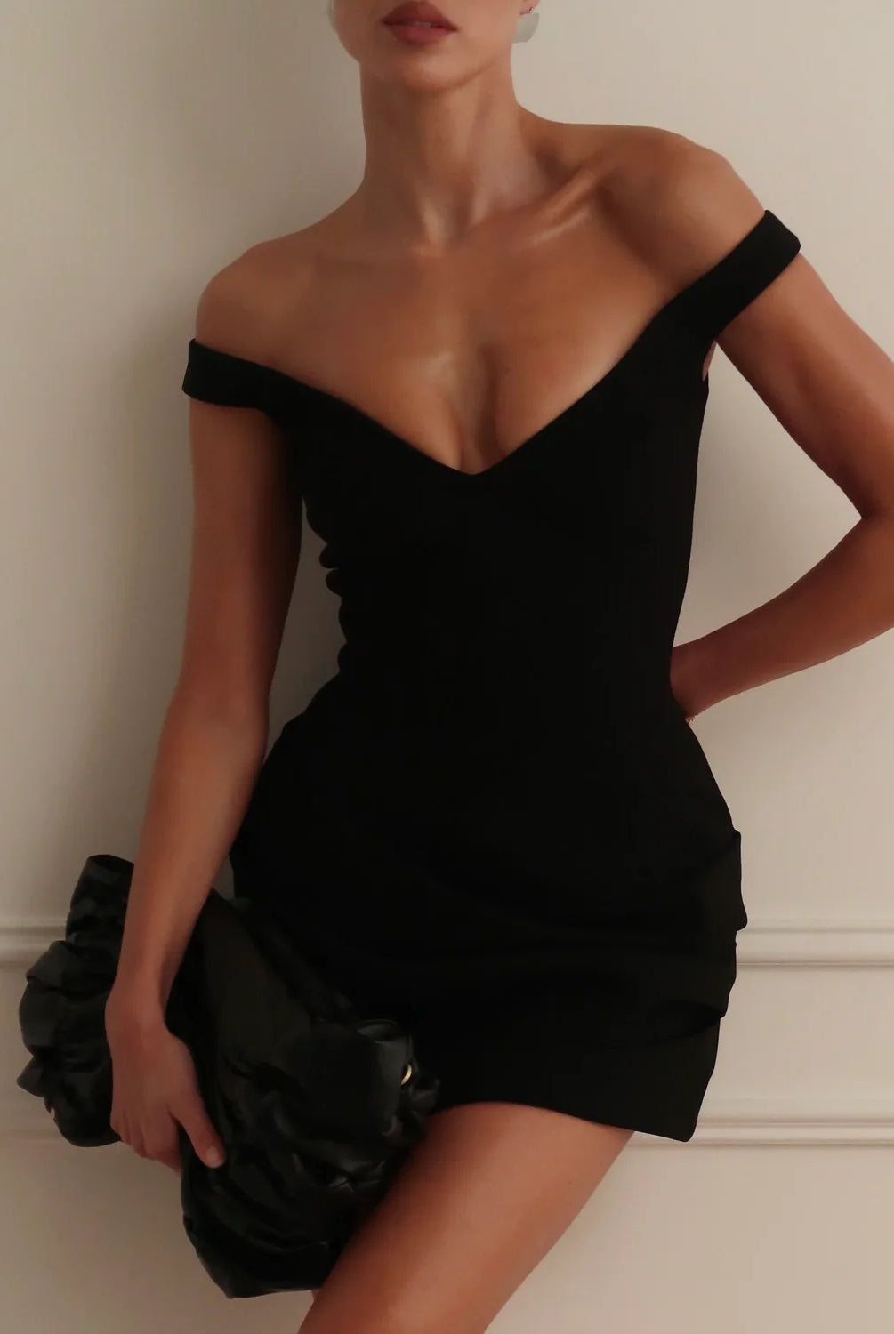 AVERY DRESS BLACK SIZE 6 by Arcina Ori available for hire in Earlwood, NSW