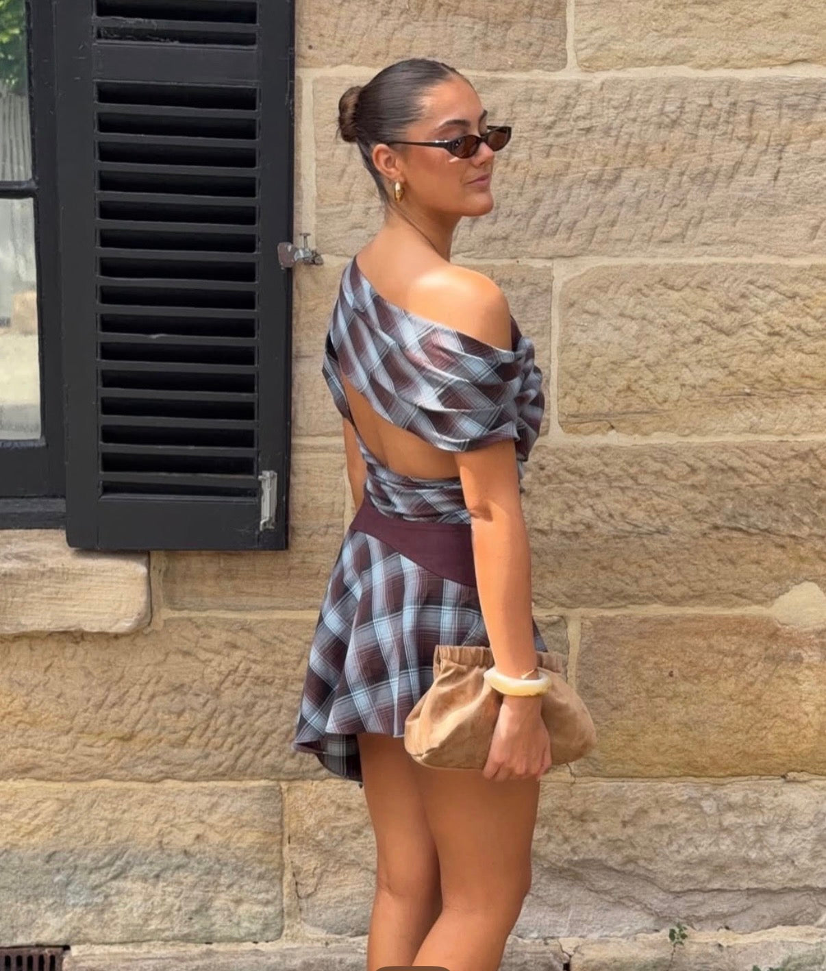 Faye mini dress by Benni available for hire in Tanilba bay , NSW