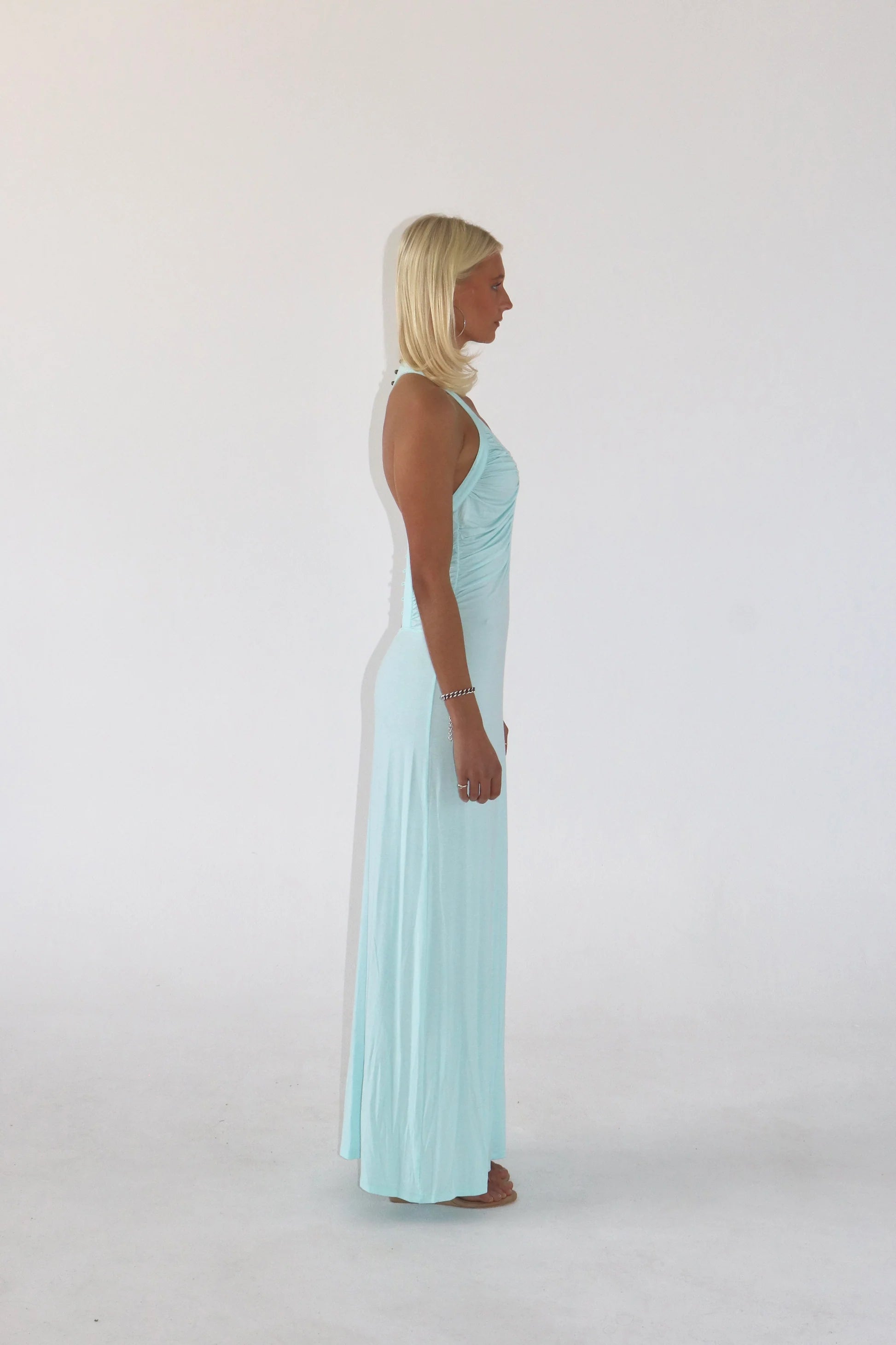 Solamusa Angelina Maxi Aqua by Solamusa available for hire in Oakleigh East