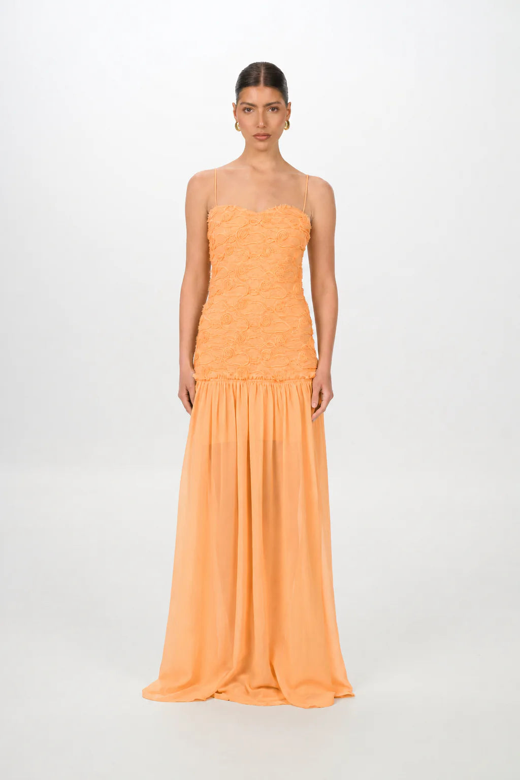 RENATA Maxi dress in size 8 by Jefre sei available for hire in Earlwood, NSW