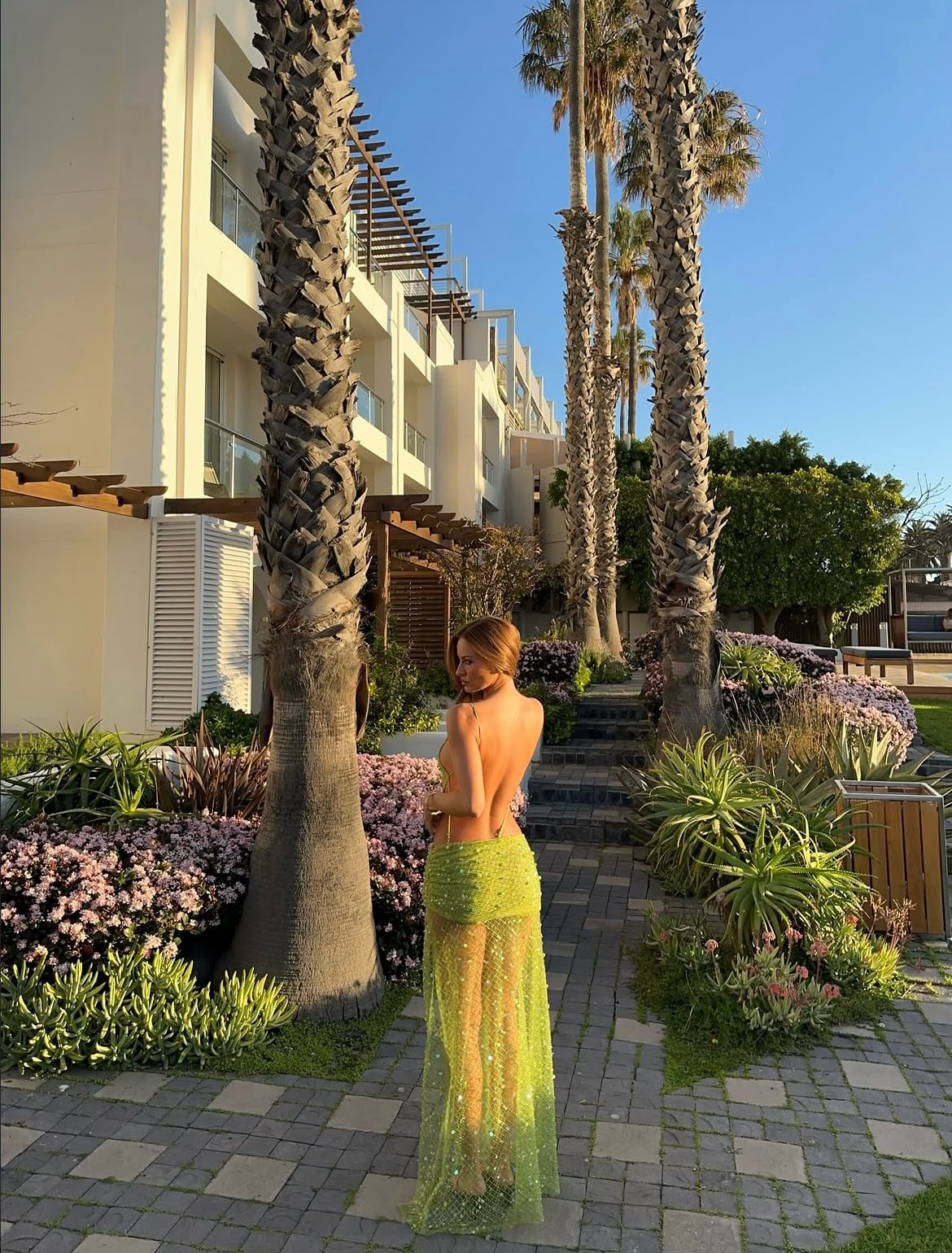 Stellar Asymmetric Hand Beaded Maxi Dress by Jaded London available for hire in Gold Coast, Queensland