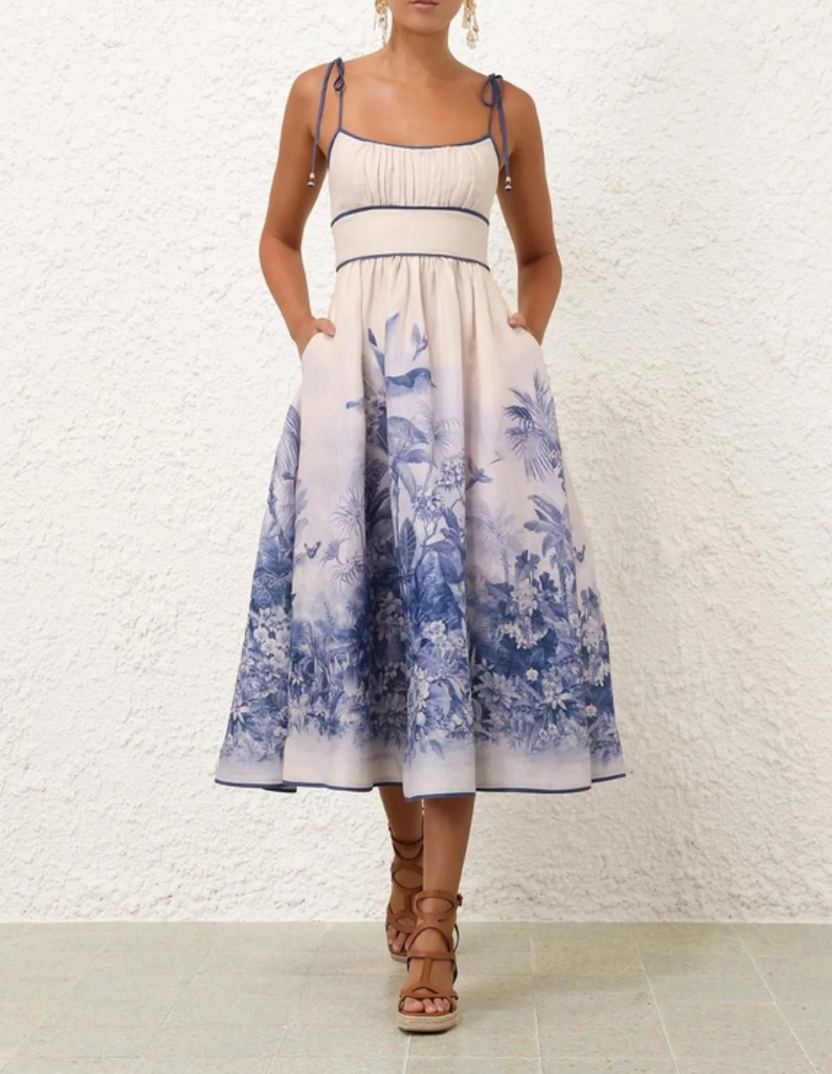 Wylie Picnic Dress by Zimmermann available for hire in Australia