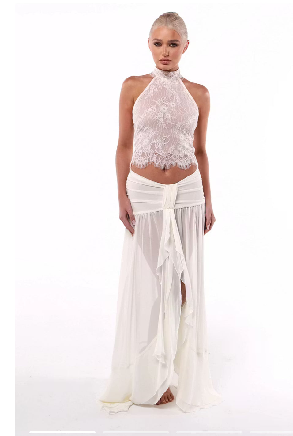 Ooh The Label - Poppy Top & Wilhemina Skirt by Ooh The Label available for hire in Australia
