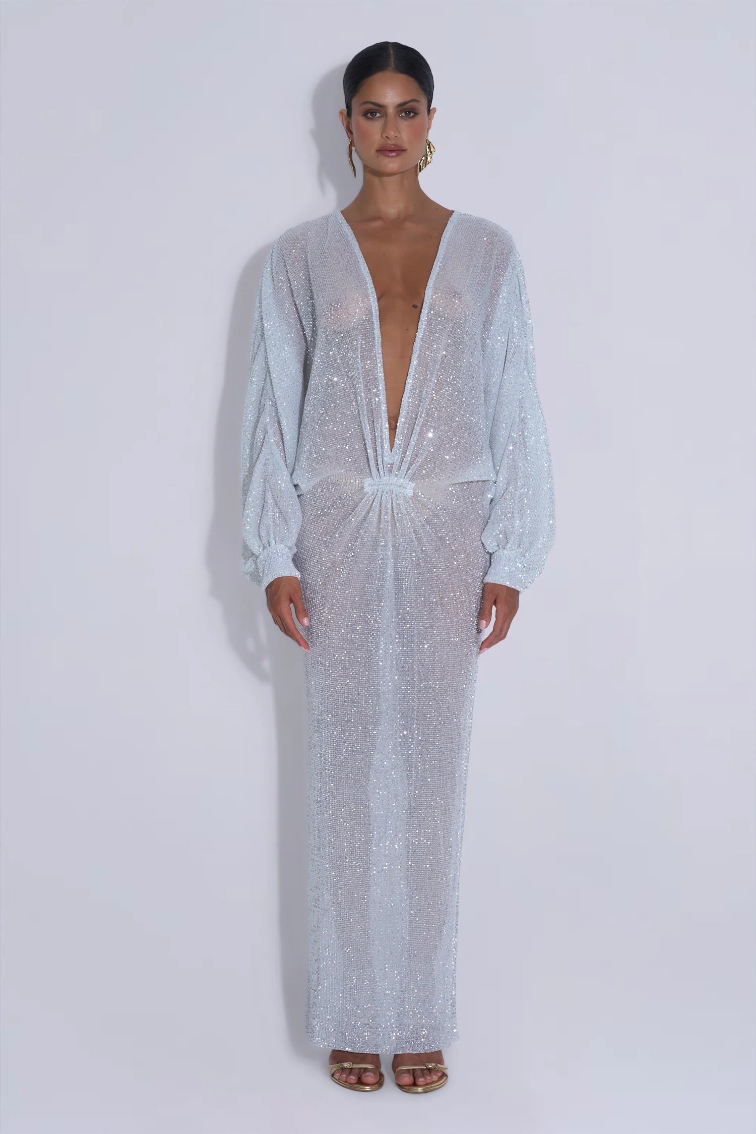 EXPE GOWN - SPARKLE by L’idee available for hire in Bondi, NSW