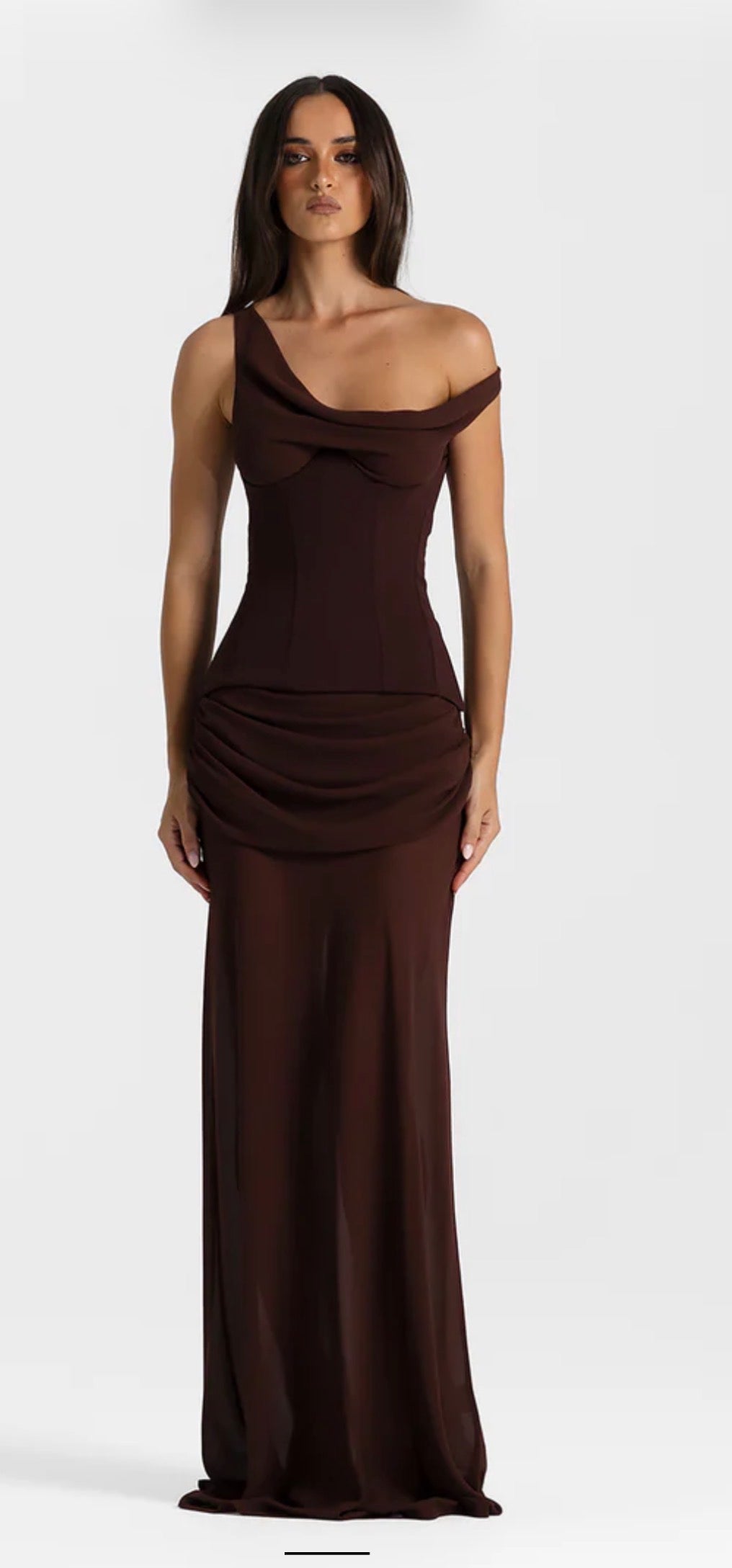 Cadence gown by Natalie Rolt available for hire in Tanilba bay , NSW