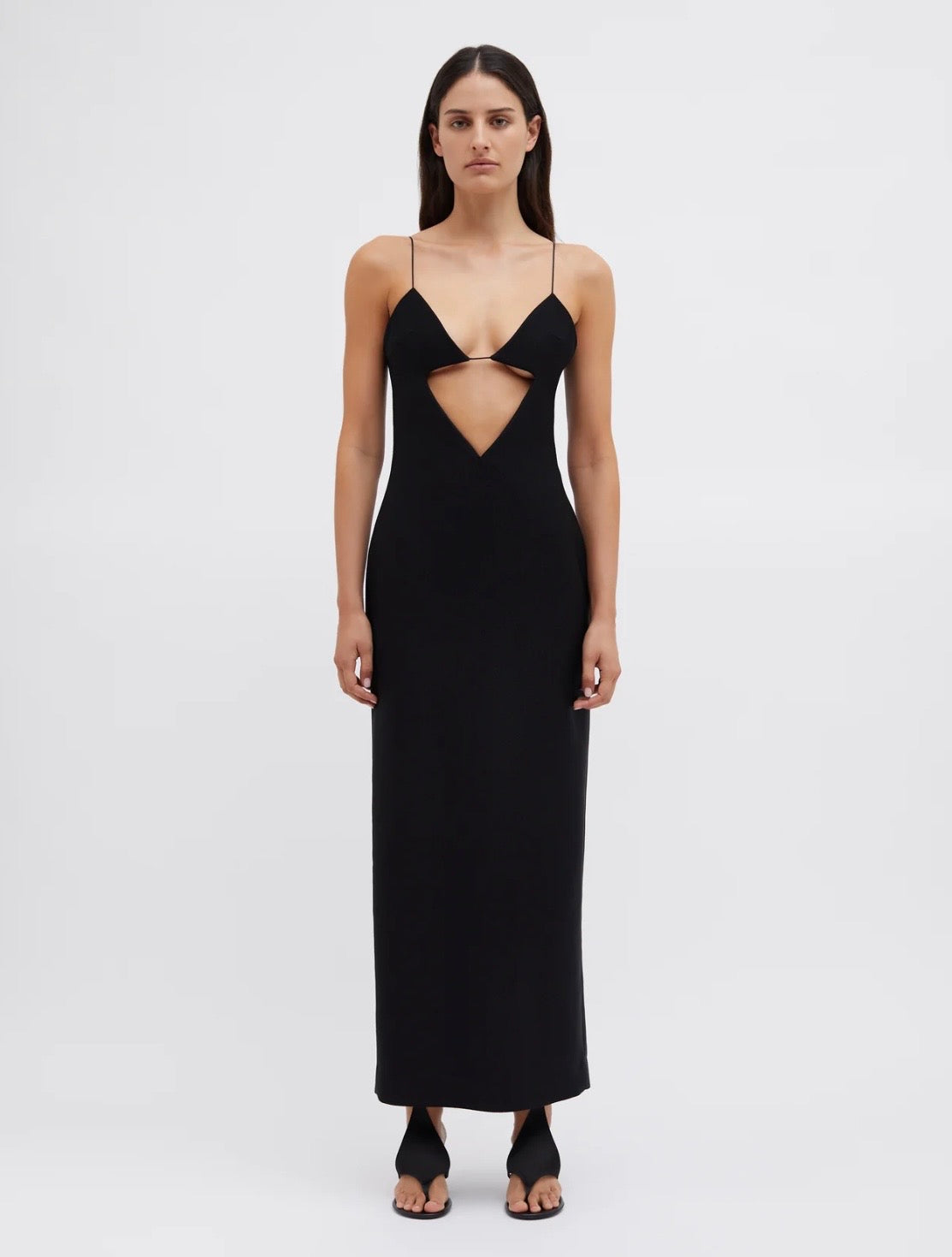 Volcan Midi Dress by Christopher Esber available for hire in Mermaid Beach, QLD