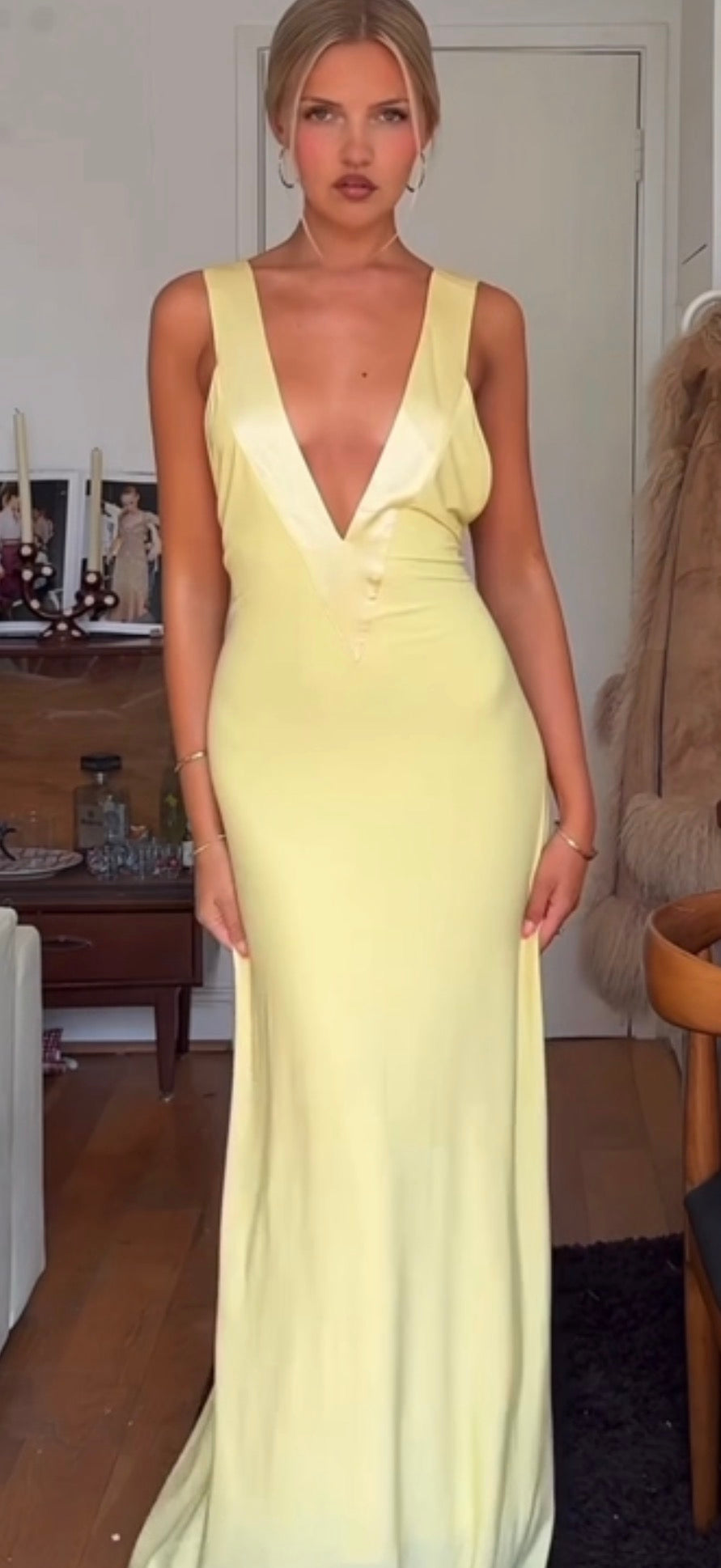 Rosa gown by Ance Gria available for hire in Tanilba bay , NSW