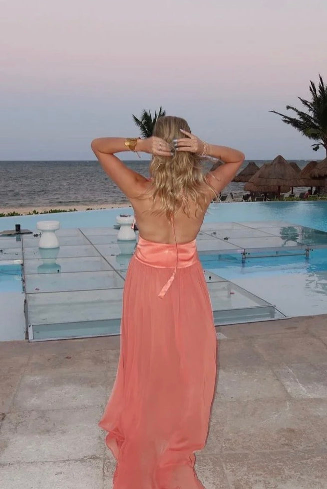 Serena dress by Arcina Ori available for hire in Tanilba bay , NSW