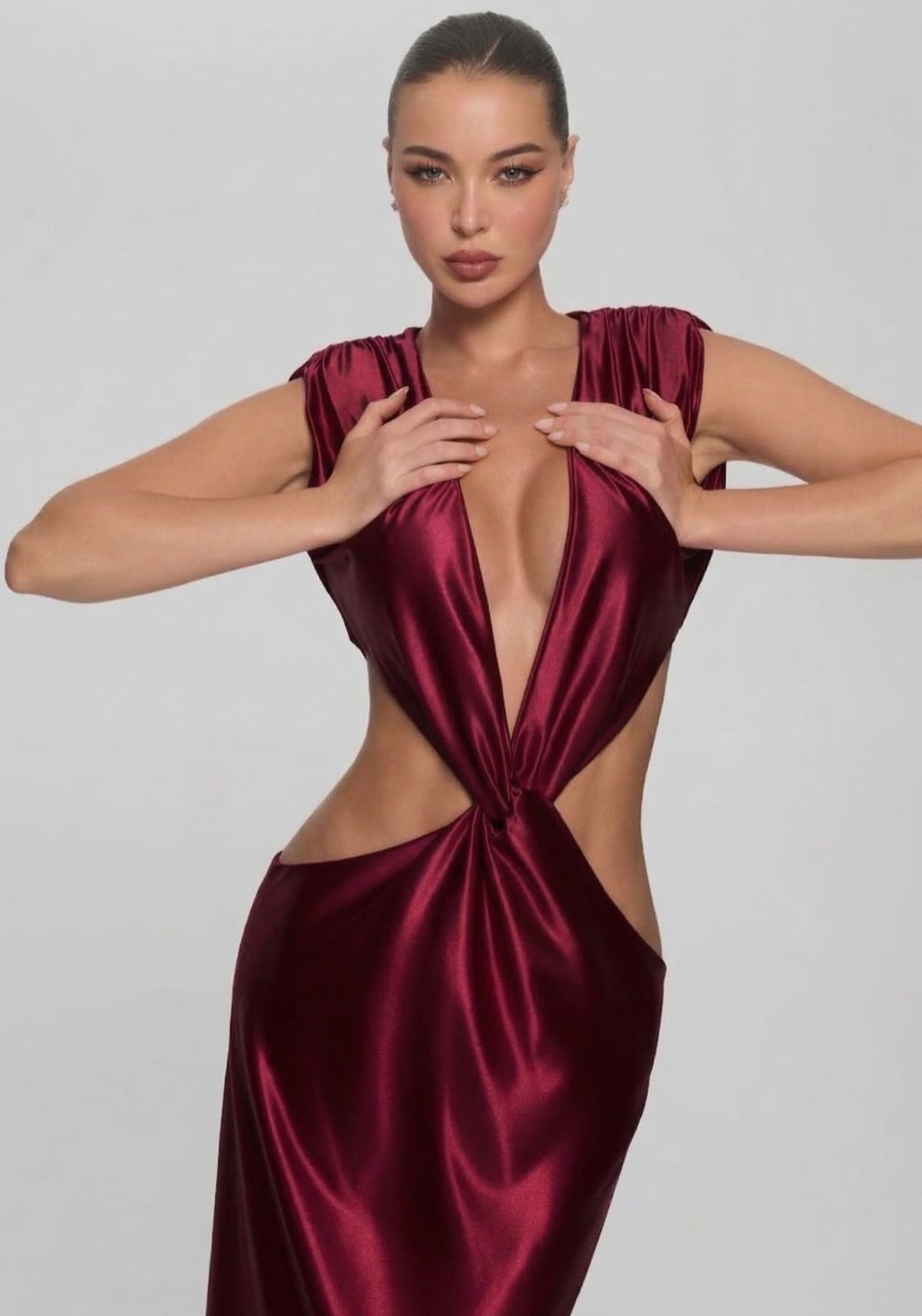 Vixen Maxi - Wine by Cinzee available for hire in Bondi, NSW