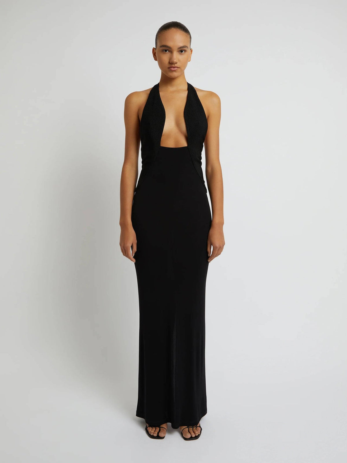 Christopher Esber Tailored Sloped Halter Dress Size 10 by Christopher Esber available for hire in Hampton East, VIC
