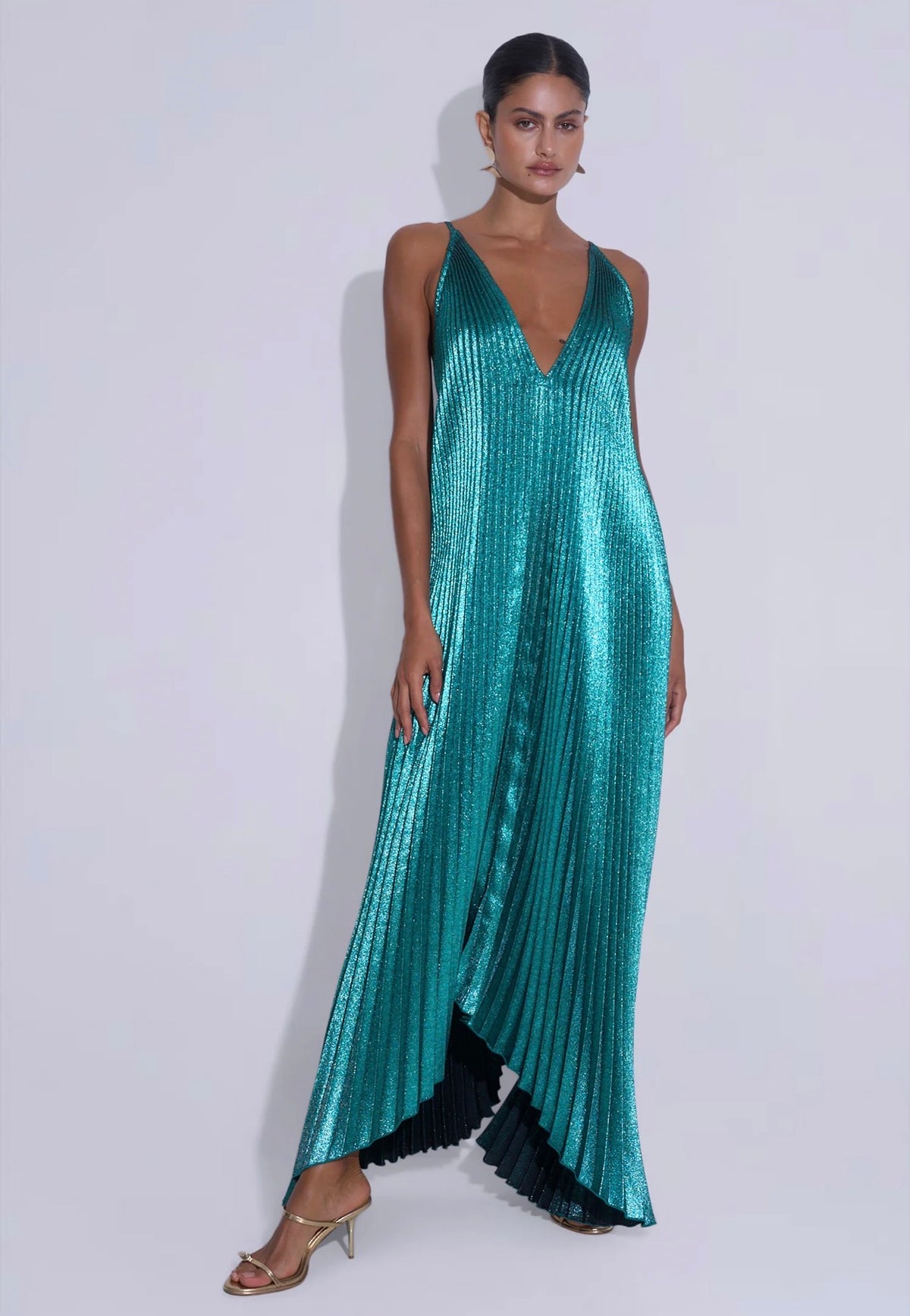 The Muse gown in jewel glitter by Lidee available for hire in Sydney, NSW