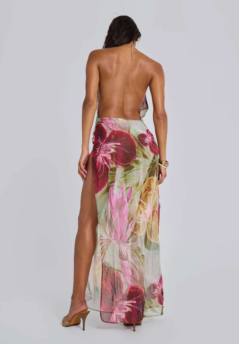 Dahlia Maxi Dress by Jaded London available for hire in Gold Coast, Queensland