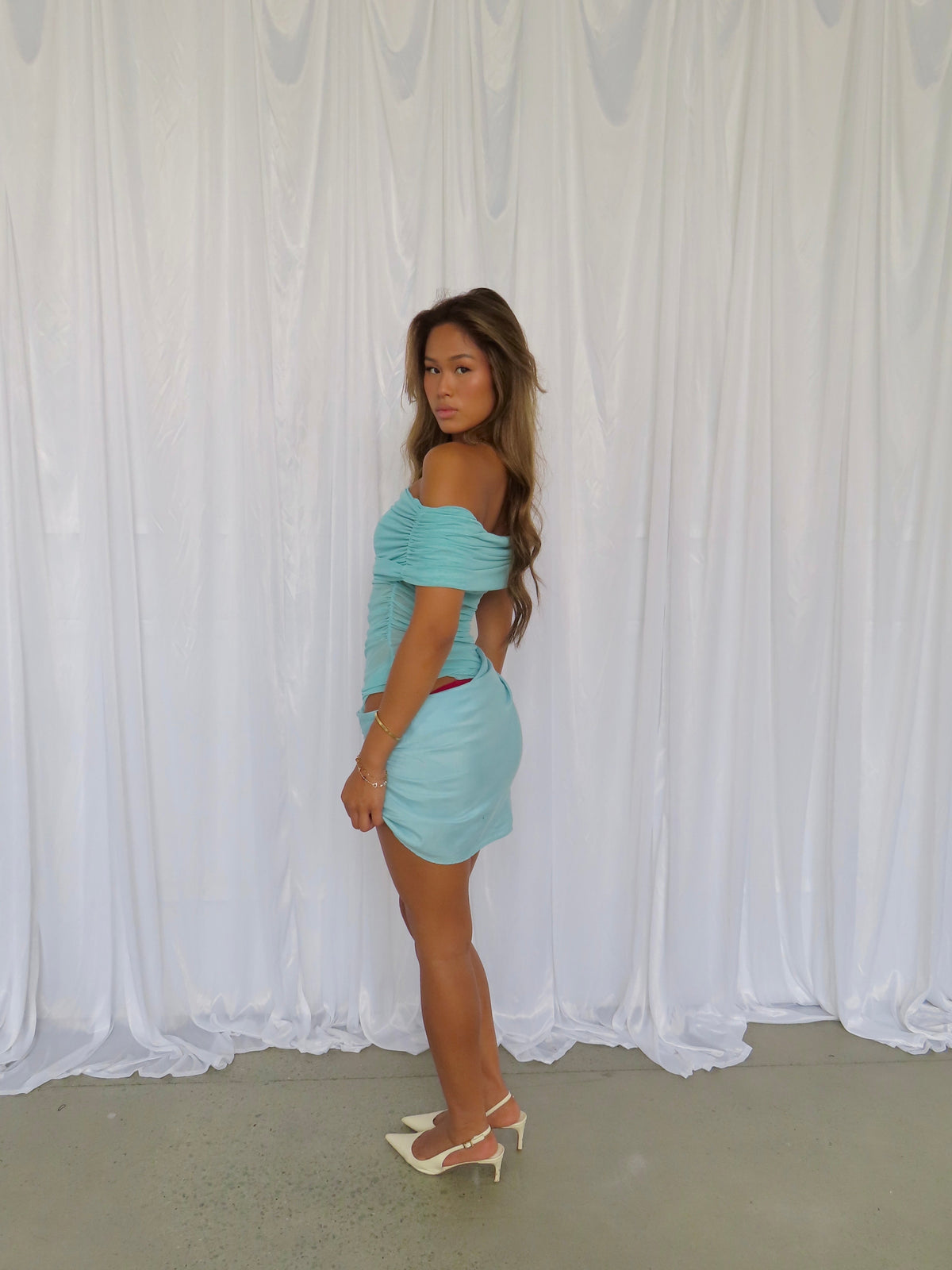 Nico Mini In Aquamarine