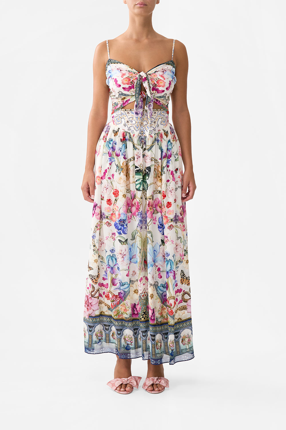 Camilla Double Tie Front Dress Monserrate Magic