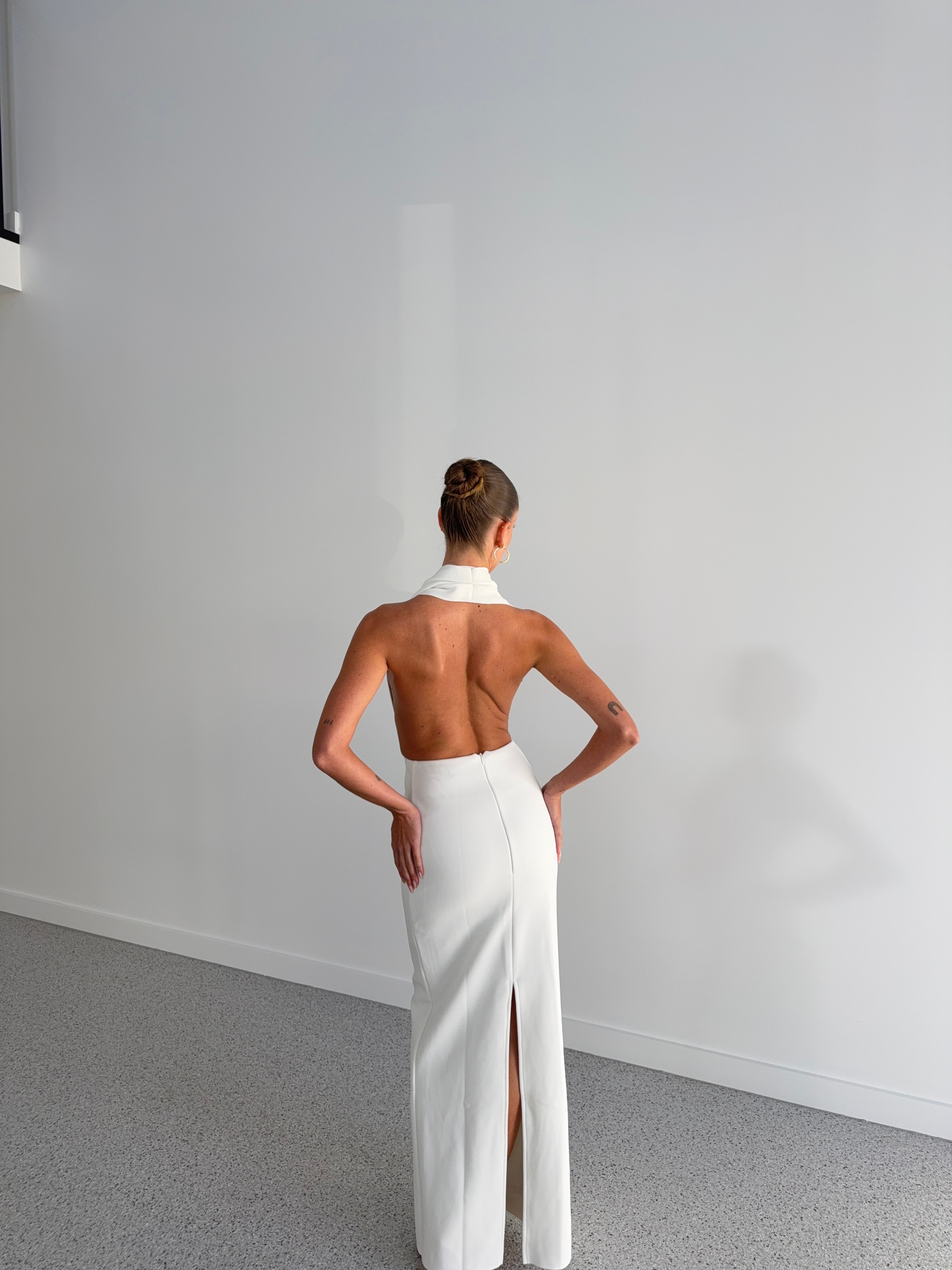 Dova Dress in White
