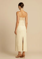 KINSLEY DRESS STONE by Arcina Ori available for hire in Australia