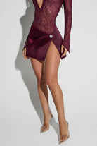 Bodysuit & skirt set by Murci available for hire in Sydney cbd , NSW 