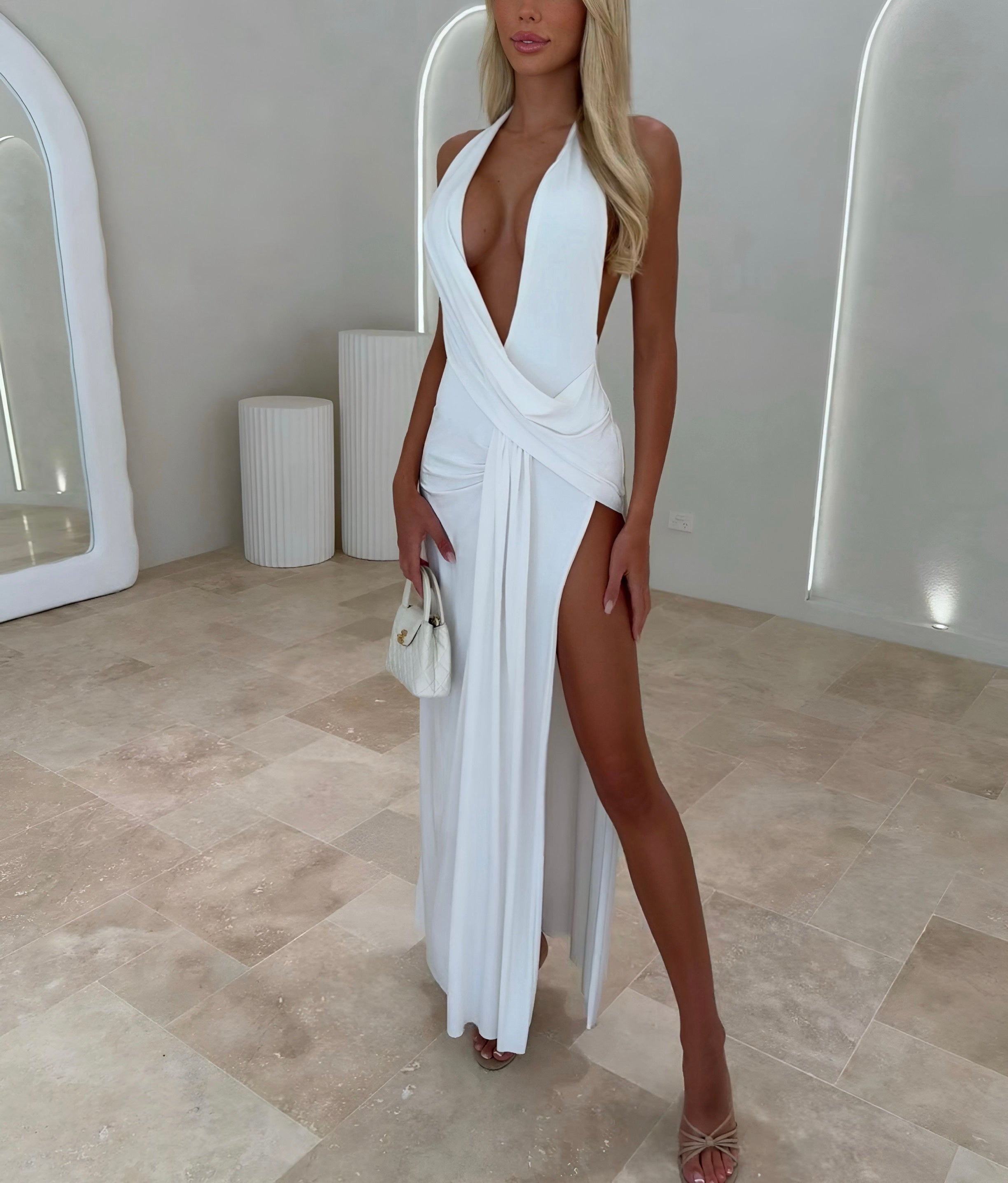 Winona gown by Natalie Rolt available for hire in Lane Cove, NSW