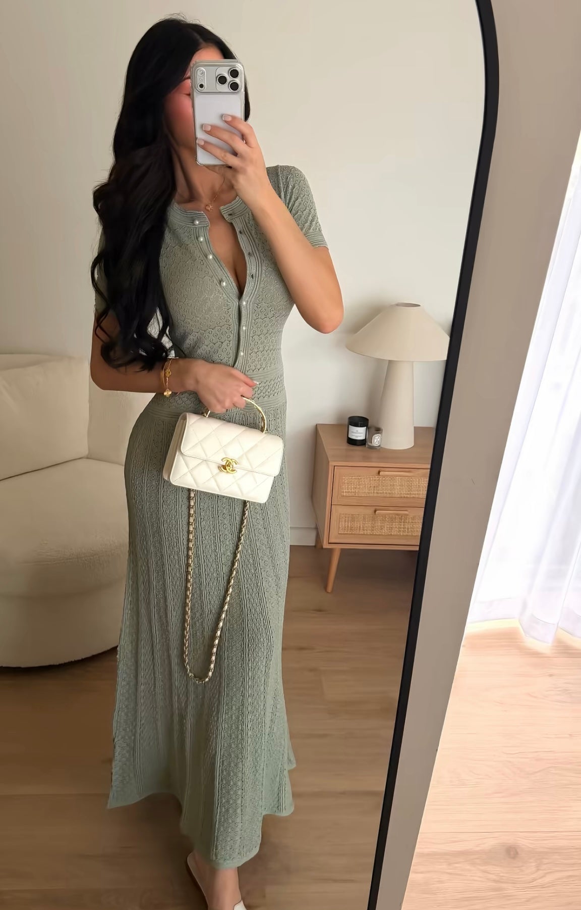 Daydream Dress by Sandro available for hire in Bondi, NSW