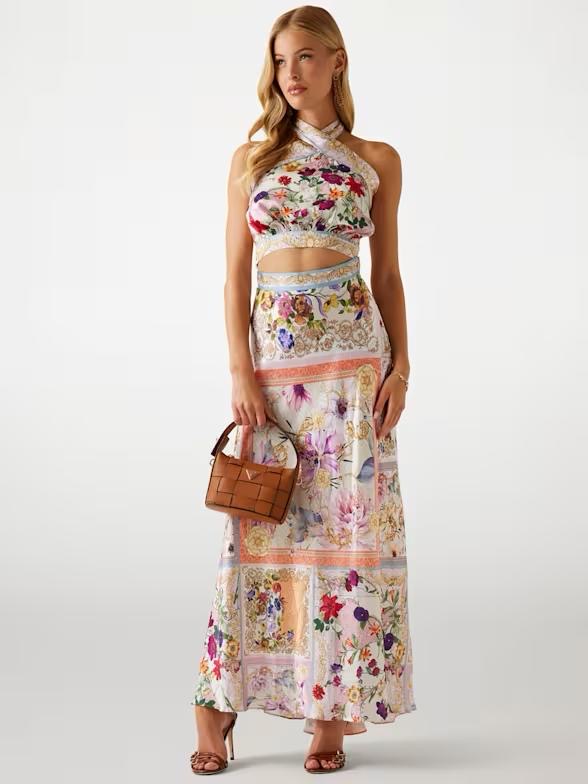 Floral Top & Skirt Set  by Guess available for hire in Bondi, NSW