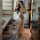 Ruffle Slip Dress by Camilla available for hire in Bondi, NSW