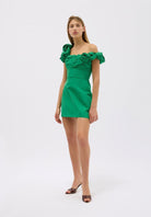 Rachel Gilbert Henley Mini Green 1/AU8 by Rachel Gilbert available for hire in Hampton East, VIC