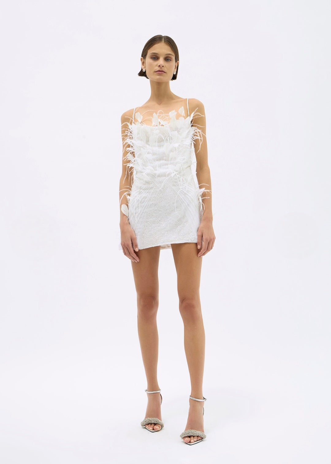 Rachel Gilbert Astra Mini White 3/AU12 by Rachel Gilbert available for hire in Hampton East, VIC