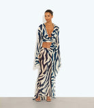 Lazure Skirt & Blouse set by Rat & Boa available for hire in Mermaid Beach, QLD