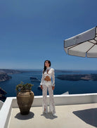 Monet lace jumpsuit  by Murmuri available for hire in Bondi, NSW