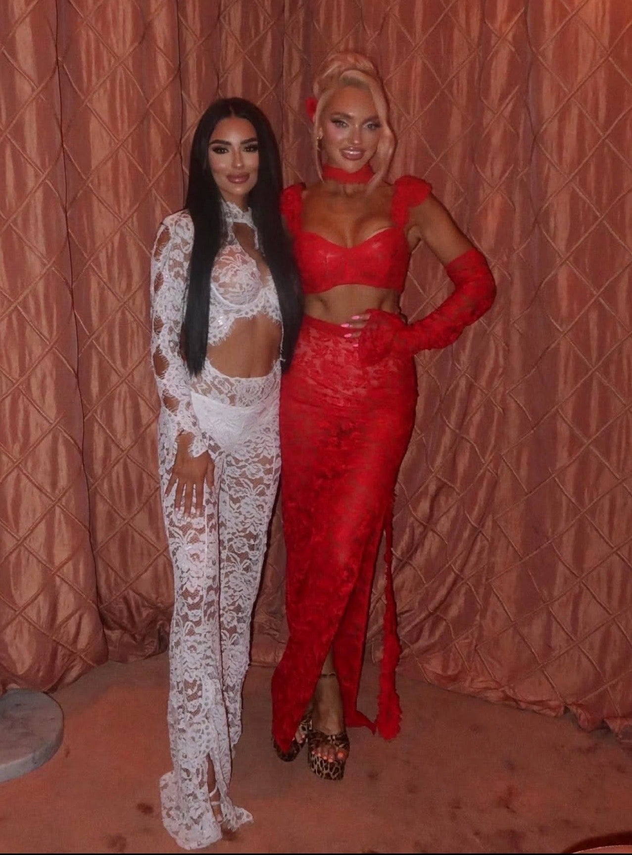 Monet lace jumpsuit  by Murmuri available for hire in Bondi, NSW