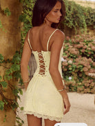 Valerie bustier top and lace skirt set  by Runaway the label  available for hire in Tanilba bay , NSW