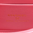 Lambskin Quilted Top Handle Clutch With Chain Pink by Chanel available for hire in Sydney, NSW