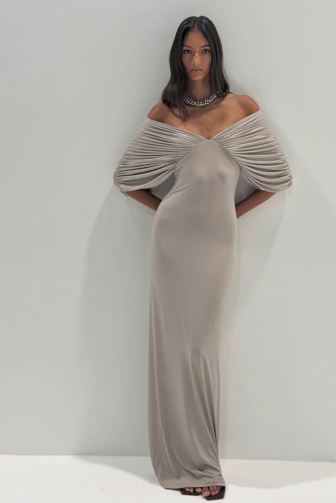 Neve dress size S by Ance Gria available for hire in Earlwood, NSW