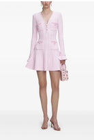  Pearl Trim Knitted Mini Dress by Self Portrait available for hire in Sydney cbd , NSW 