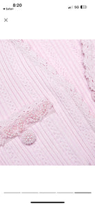  Pearl Trim Knitted Mini Dress by Self Portrait available for hire in Sydney cbd , NSW 
