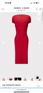 The Premiere Dress by Herve Leger available for hire in Australia