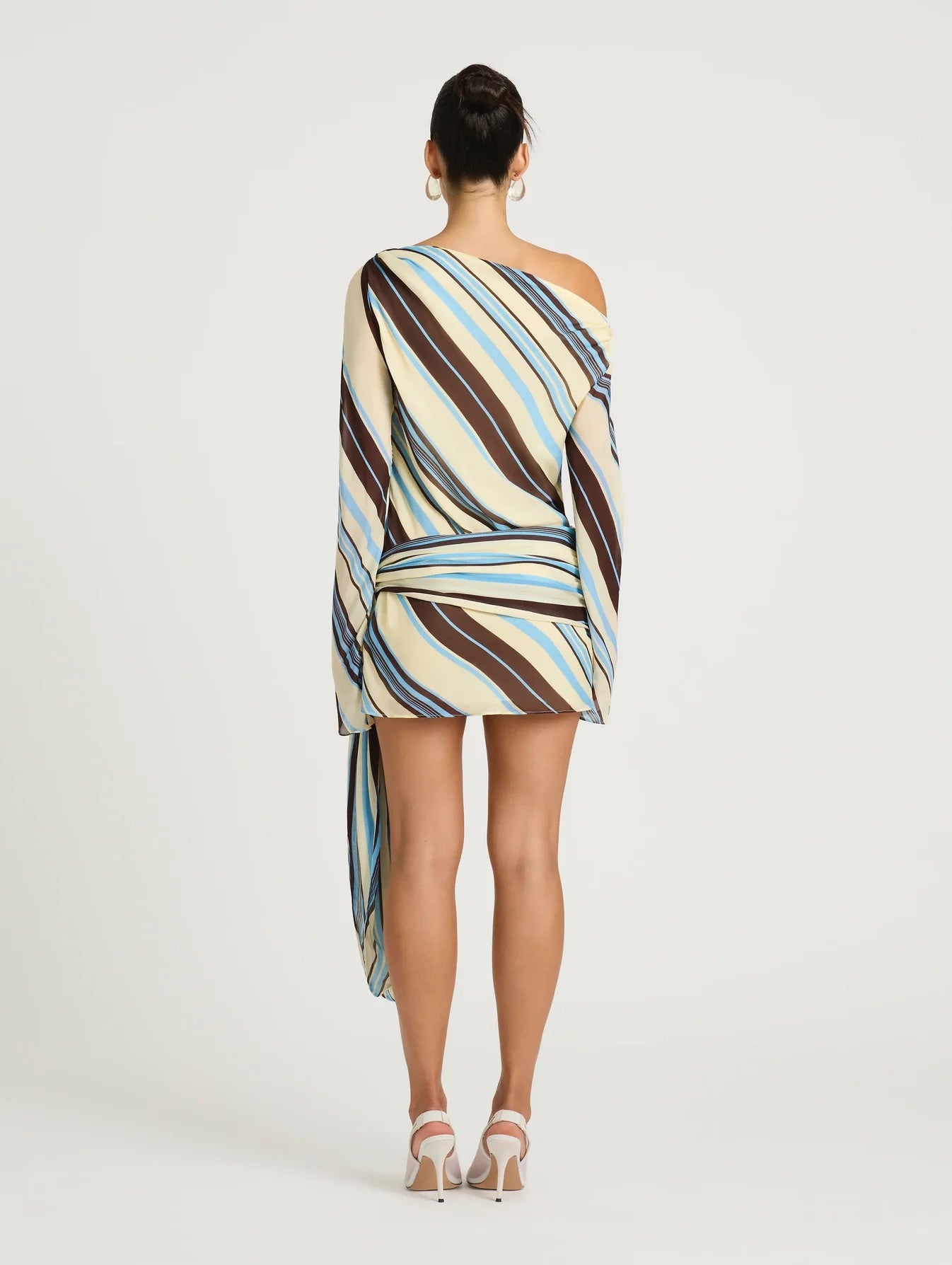 Elisa Mini in Ocean Stripe by Benni available for hire in Gold Coast, QLD