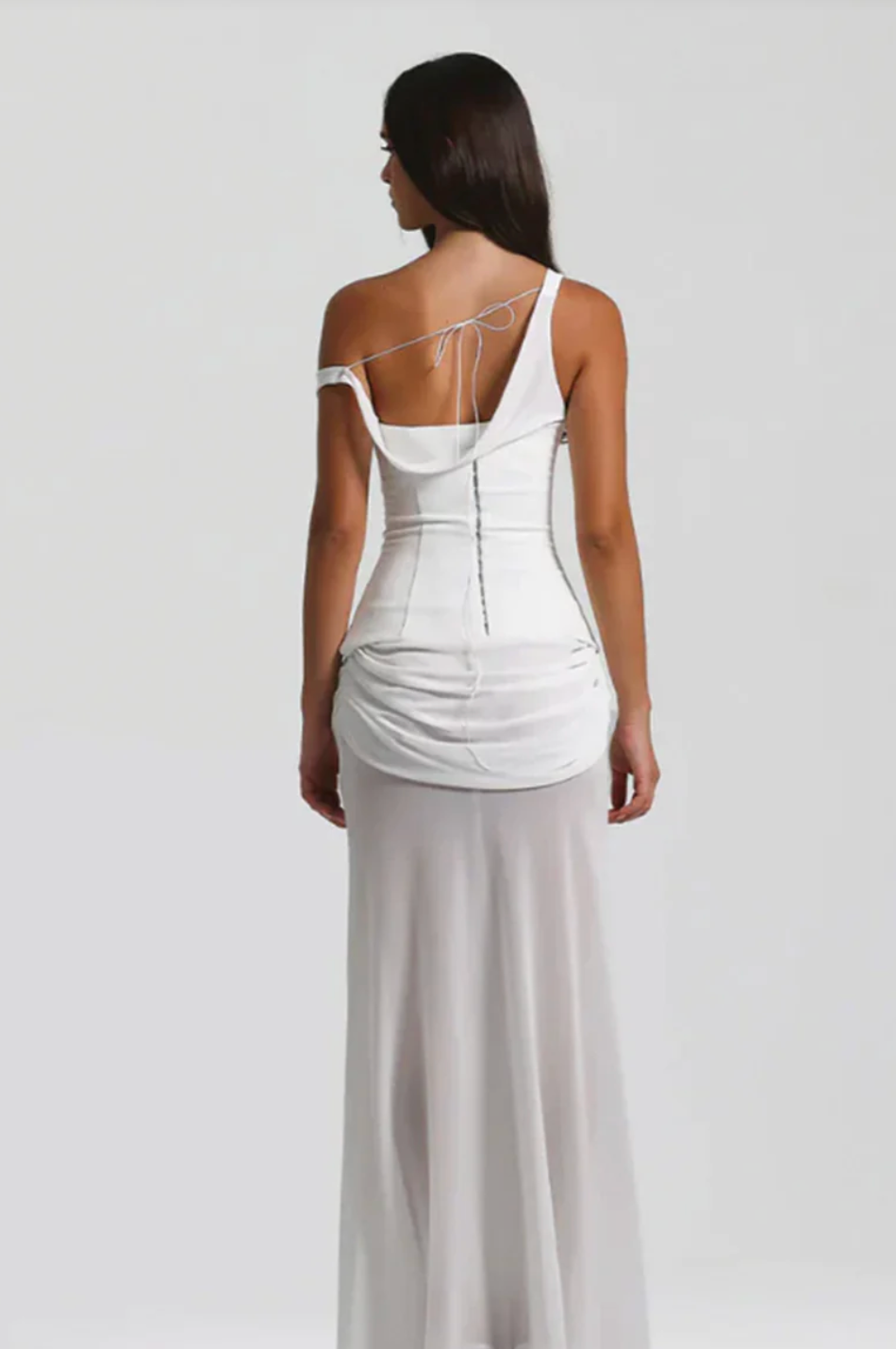 Cadence White by Natalie Rolt available for hire in South Yarra, VIC