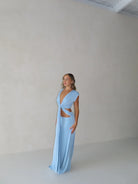 Jade Dress in Blue by Arcina Ori available for hire in Gold Coast, QLD