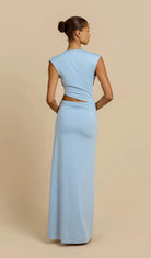 Jade Dress in Blue by Arcina Ori available for hire in Gold Coast, QLD