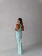 Jade Maxi in Aqua by Benni available for hire in Gold Coast, QLD