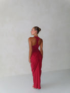 Jade Maxi in Scarlet by Benni available for hire in Gold Coast, QLD