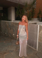 Melt Maxi in Moonwater by Mode Mischief available for hire in Gold Coast, QLD