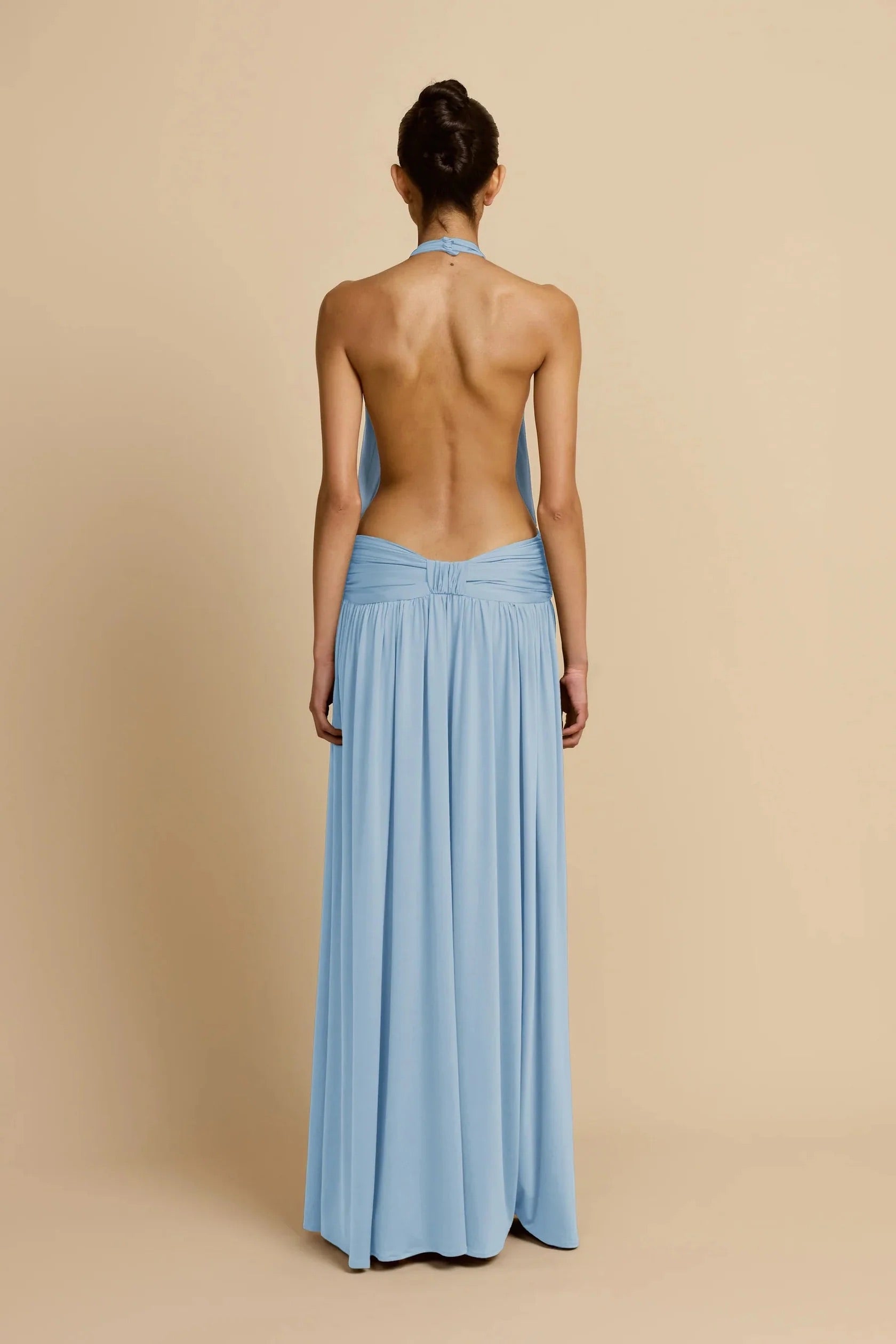 SANTINA DRESS SKY BLUE by Arcina Ori available for hire in Ivanhoe, VIC