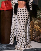 Florentine Polka Dot Skirt by Khirzad available for hire in Australia