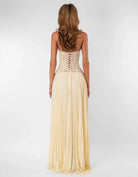 Gaia Dress in Butter by Fenity available for hire in Gold Coast, QLD